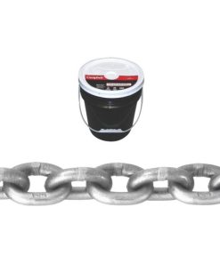 Campbell 3/8 In. 75 Ft. Zinc-Plated Carbon Steel Coil Chain
