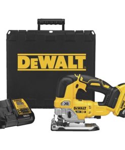 DEWALT 20 Volt MAX XR Lithium-Ion 5.0 Ah Brushless Cordless Jig Saw Kit