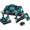 18V LXT Lithium-Ion Brushless Cordless 4-Pc. Combo Kit (5.0Ah)