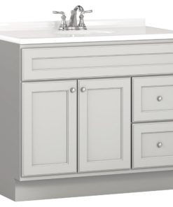 Bertch Northbrook 36 In. W x 34-1/2 In. H x 21 In. D Lighthouse Vanity Base, 2 Door/2 Drawer