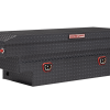 Weather Guard Saddle Truck Tool Box Aluminum Compact Deep Gunmetal Gray