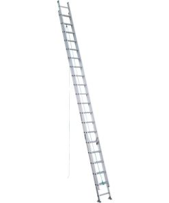 Werner 40 Ft. Aluminum Extension Ladder with 225 Lb. Load Capacity Type II Duty Rating