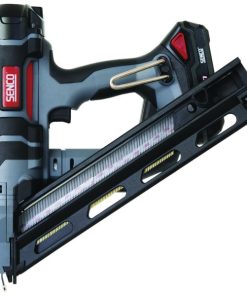 Senco Fusion F-15XP 18-Volt Lithium-Ion 15-Gauge 2-1/2 In. Angled Cordless Finish Nailer Kit