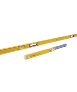 Stabila 78 In. Aluminum Jamber Box Level & 24 to 40 In. Extendable Level Set