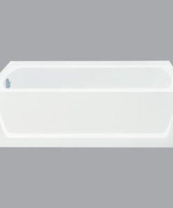 Sterling Ensemble 7112 Series 60 In. L X 32 In. W X 20 In. D Left Drain Bathtub in White