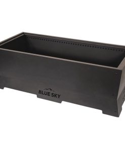 Blue Sky Peak 38 In. Rectangle Wood/Pellet Smokeless Fire Pit