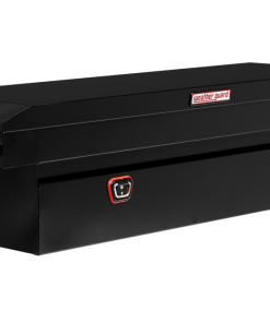 Weather Guard Saddle Truck Tool Box Steel Standard Gloss Black