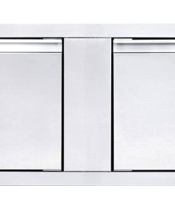 Napoleon 42" X 16" Stainless Steel Small Double Door
