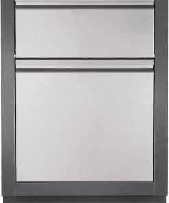 Napoleon OASIS Grey And Stainless Steel Waste Drawer Cabinet