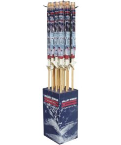 Valley Forge 2.5 Ft. x 4 Ft. Polycotton American Flag & 5 Ft. Pole Kit Display (12-Piece)