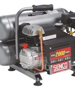 Senco 4.3 Gal. Portable 125 psi Twin-Stack Air Compressor