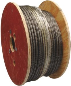Campbell 1/2 In. x 250 Ft. Fiber Core Wire Cable