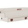 Weather Guard Saddle Truck Tool Box Aluminum Compact Deep Clear