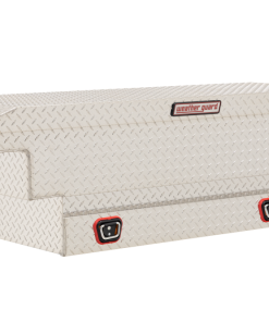 Weather Guard Saddle Truck Tool Box Aluminum Compact Deep Clear