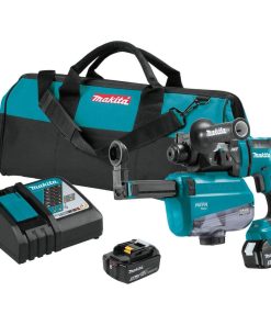 18V LXT? Li-Ion BR Cordless 11/16 In. AVT? SDS-Plus Rotary Hammer Kit with AWS Capable HEPA Dust Extractor