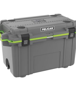 Pelican Elite 70-Qt. Cooler, Dark Gray & Green