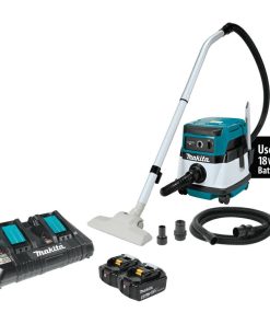 18V X2 LXT? Lithium-Ion (36V) Cordless/Corded 2.1 Gallon HEPA Filter Dry Dust Extractor/Vacuum Kit (5.0Ah)