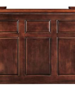 RAM Game Room 72" Chestnut Dry Bar