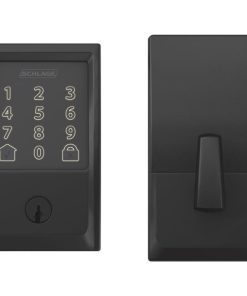 Schlage Encode Smart WiFi Deadbolt with Matte Black Century Trim