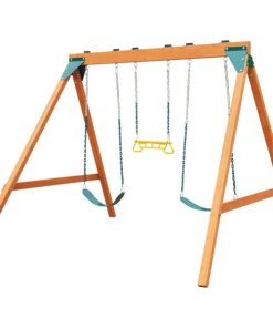 Swing N Slide Ranger Cedar Wood Complete Swing Set Kit