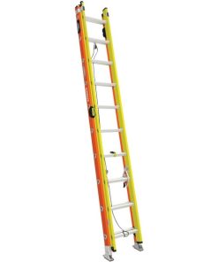 Werner GlideSafe 20 Ft. Type IA Fiberglass Tri-Rung Extension Ladder