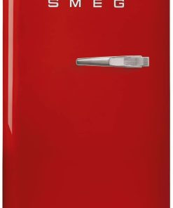 Smeg 50's Retro Style Red Left-Hinge Mini Refrigerator