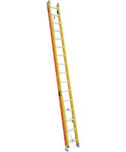 Werner GlideSafe 32 Ft. Type IA Fiberglass Tri-Rung Extension Ladder