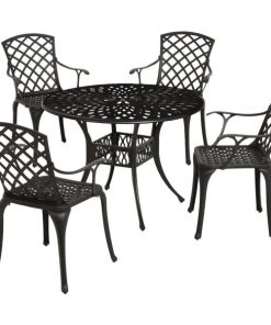 Outdoor Expressions Wren 5-Piece Dining Set