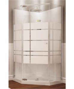 Maax 36 In. W. x 74 In. H. x 36 In. L. White Polystyrene Shower Stall