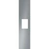 18" Flat Stainless Steel Door Panel for External Dispenser