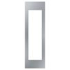 24" Flat Stainless Wine Column Door Panels