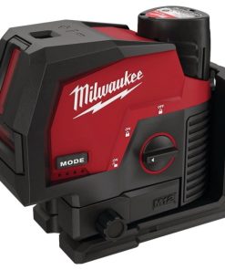 Milwaukee M12 Green Cross Line & Plumb Points Laser Kit