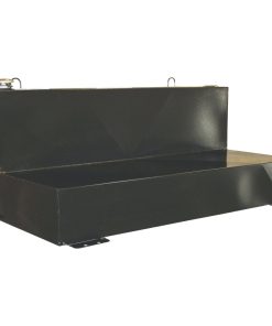 100 Gallon HD Series "L" Transfer Tank, STEEL, GLOSS BLACK