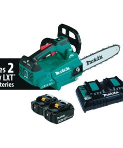 Makita 18V LXT X2 (36V) Lithium-Ion Brushless Cordless 14 In. Top Handle (5.0Ah) Chain Saw Kit