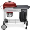 Weber 22" Crimson Performer Deluxe Charcoal Grill