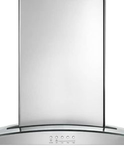 Whirlpool 36" Modern Glass Island Mount Range Hood