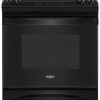 Whirlpool ADA 5 Cu. Ft. Black Gas Range With Frozen Bake Technology