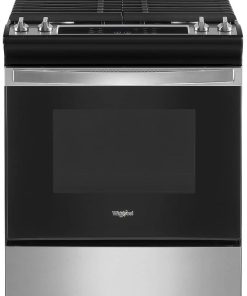 Whirlpool ADA 5 Cu. Ft. Stainless Steel Gas Range With Frozen Bake Technology