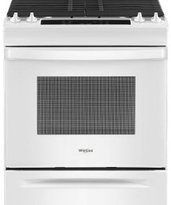 Whirlpool ADA 5 Cu. Ft. White Gas Range With Frozen Bake Technology