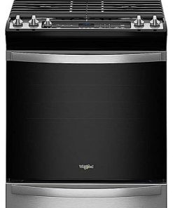 Whirlpool ADA 5.8 Cu. Ft. Fingerprint Resistant Stainless Steel Slide-In Gas Range With 7-In-1 Air Fry Oven