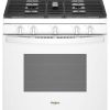 Whirlpool 5 Cu. Ft. White 5-In-1 Air Fry Gas Range