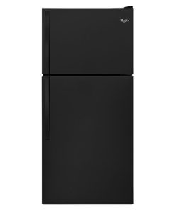 18.2 cu ft Top Freezer Black Refrigerator
