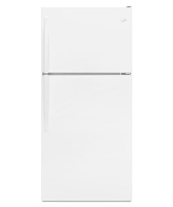18.2 cu ft Top Freezer White Refrigerator