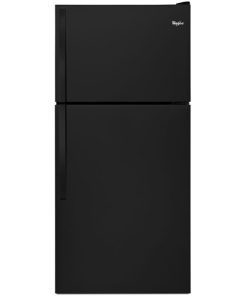 18.3 cu ft Top Freezer Black Refrigerator