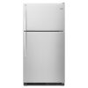 20.5 cu ft Top Freezer Stainless Refrigerator