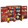 24 In. Deep Heavy-Duty Two Door, Open Side Cabinet