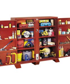 24 In. Deep Heavy-Duty Two Door, Open Side Cabinet
