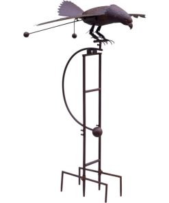 Terre Verde 76 In. Steel Jumbo Rocking Eagle Garden Stake