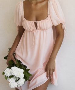 Princess Pink Quartz Mini Dress