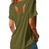 Women's Open Back Workout Casual Athlete T-Shirts (Buy 3 Free Shipping)